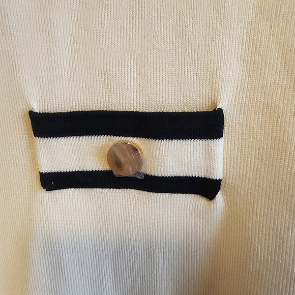 Alexia Admor Beige Mini Dress with Black Accents - Picture 3 of 6